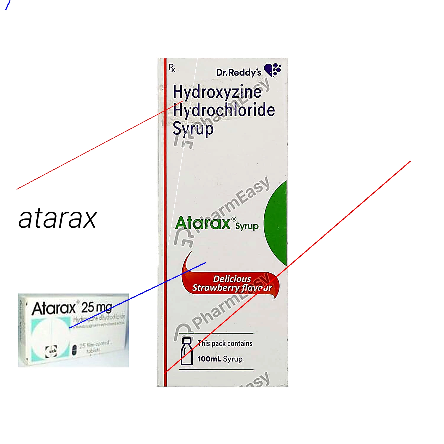 Atarax 25 mg sans ordonnance